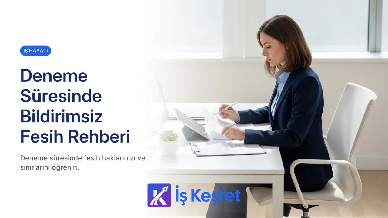 Deneme Süresinde Bildirimsiz Fesih ve Patronun Haddi